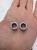 Minimalist body jewelry ear tunnels with pearl embellishments
